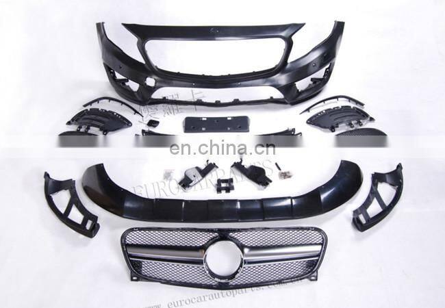 GLA body kits fit for MB GLA-CLASS W156 GLA200 GLA260 to A-style PP W156 GLA45 body kits