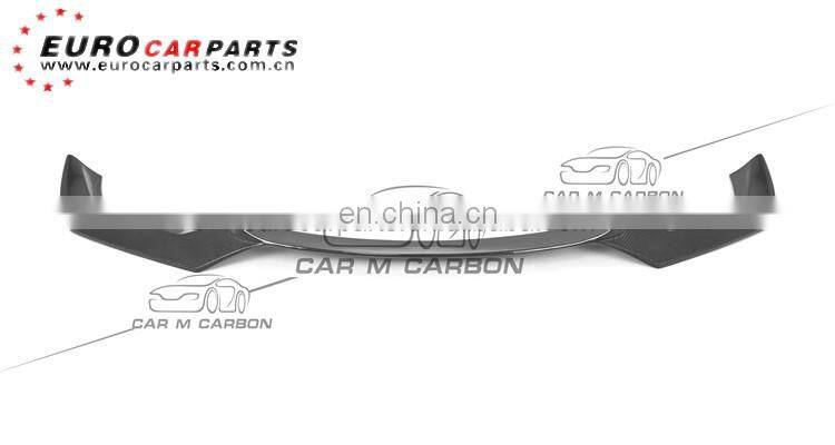 F87 M2 front lip fit for F87 2014-2018y M2 to K-style carbon fiber front lip for M2