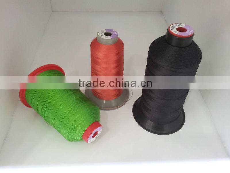 Continuous Filament Polyester Shiny High Strength Durable Sewing Thread