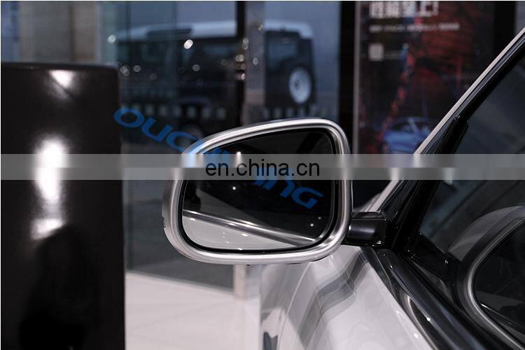 For Jaguar XE 2015 2016 XF and XJ XJL Car-styling ABS chrome Exterior Side Rearview Mirror Frame Trim set of 2pcs