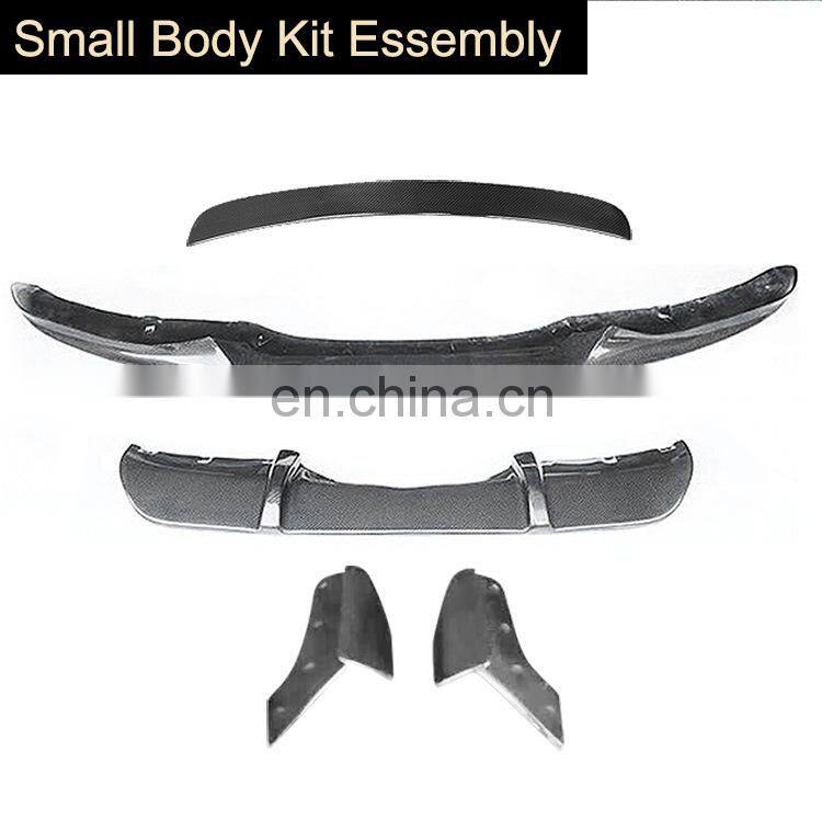 Runde Front And Rear Lip Spoiler Wrap Angle For BMW X5 Small Body Four-Piece Kit