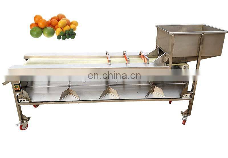 Commerical Passion Fruit Processing Avocado Onion Size Grading Sorting Machine.