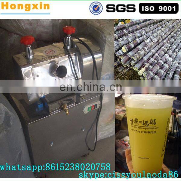 Stainless steel 300kg per hour sugarcane machine sugartcane juice machine