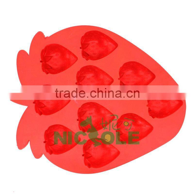 2013 zibo nicole new BC0002 silicone and plastic pineapple ice tray mold ice cube molds