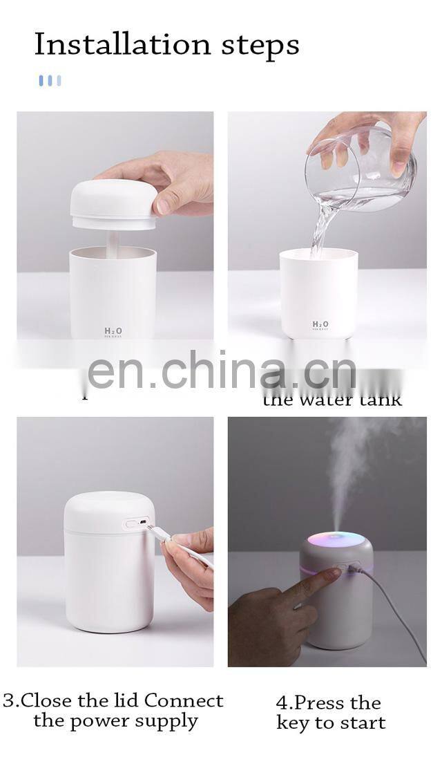 Wholesale USB Portable Vehicle Car Mini Spray Air Humidifi with Mini Usb