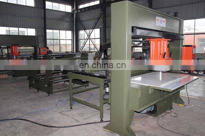 Hydraulic leather clicker die cutting press