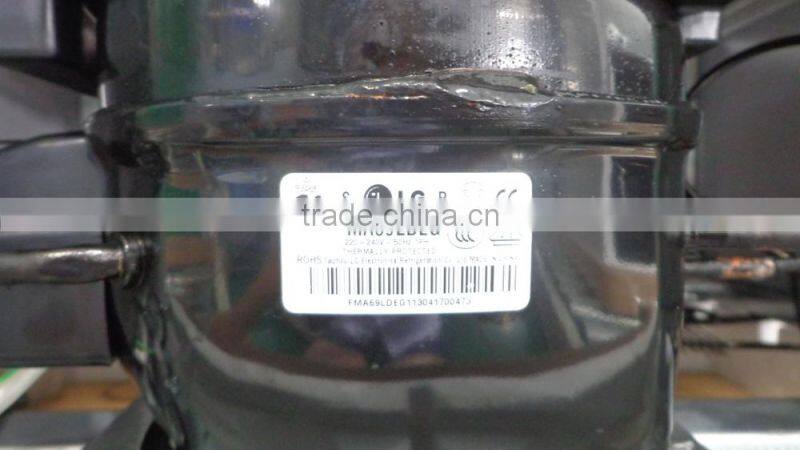 Supermarket lock big top lamp refrigerated showcase