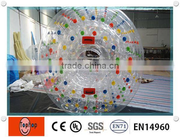 2015 hot sale colorful roller ball water roller for kids or adults