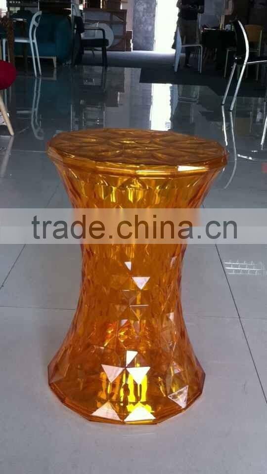 replica Acrylic elegant Philippe Starck Prince Aha Stools ,Polycarbonate prince aha stools ,fashion kid's stool for living room