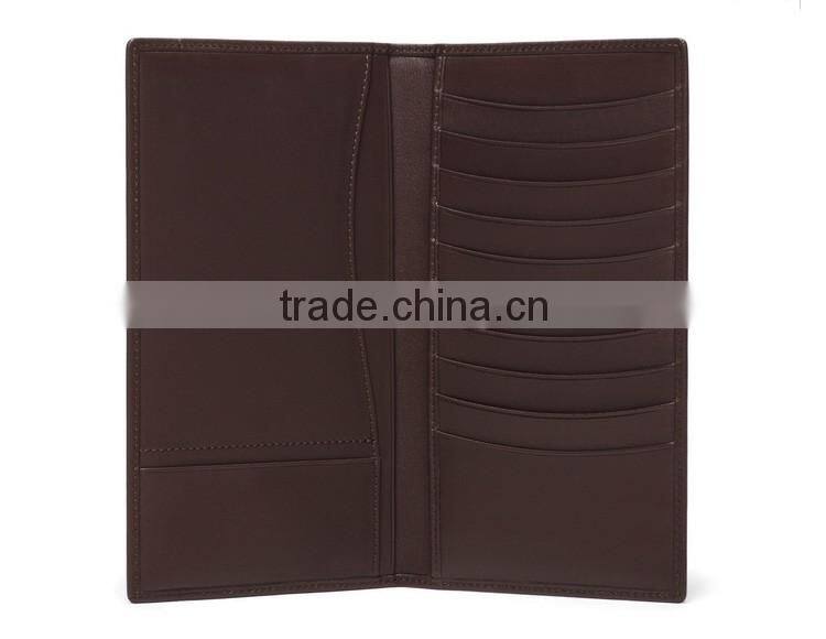 Genuine leather passport holder Men's travel leather passport case