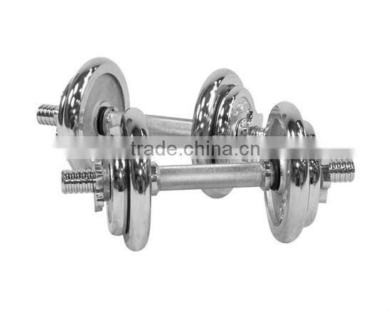 exercise equipment hard chromed olympic barbell set 100kg