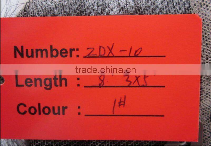 100% clip in/on human hair 3*5 silk Top Closure piece