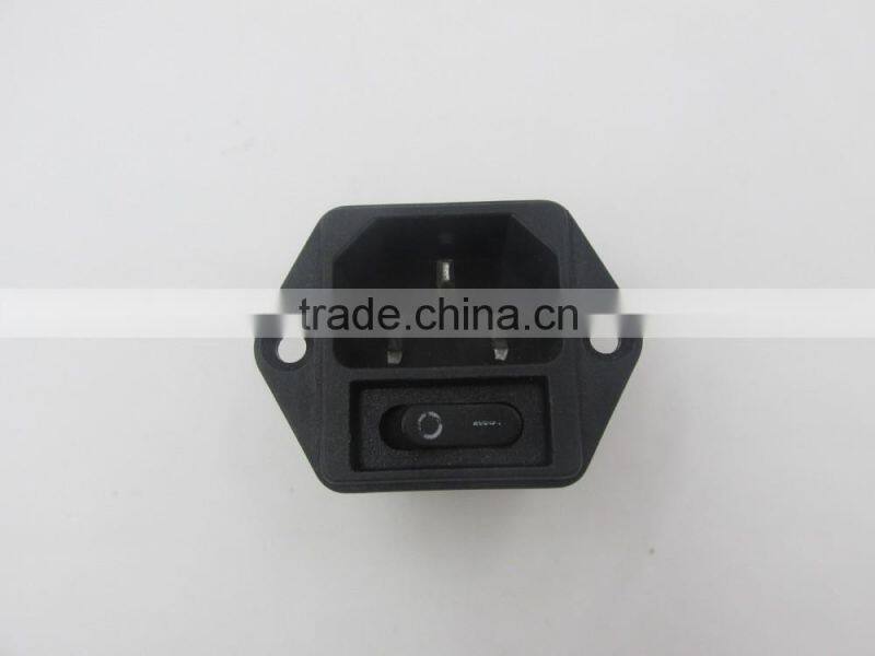 IEC electric switch and connector socket Environmental PVC material