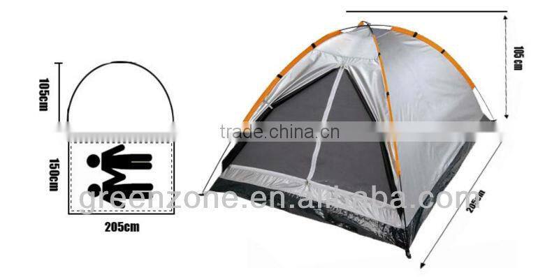 Outdoor Camping Tent LYCT-001 Camping monodome tent for 2 person