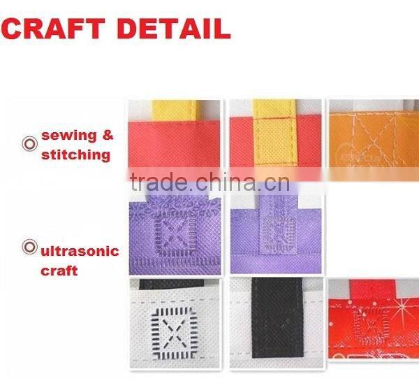 FH Shopping Punch Handle Degradable Non Woven Bags