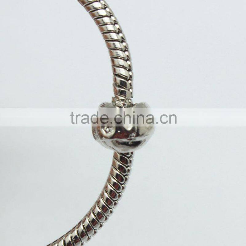 Wholesale 2015 New Style DIY Anti-silver Easy Matching Bracelets Metal Beads