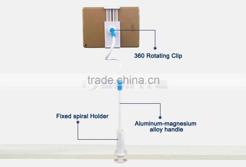 Rotating Smart Gooseneck Lazy Bed Clamp Holder for iPad Tablet PC