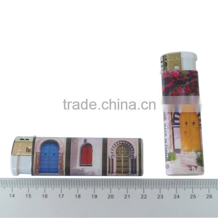 cheap price customized print plastic disposable gas lighter