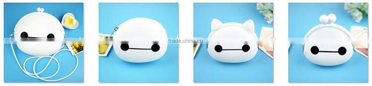 100% Food grade silicone Cartoon character purses