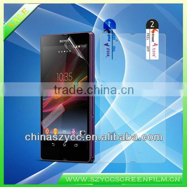 For Sony L36H No Bubbles Clear Mobile Screen Guard(PayPal available)