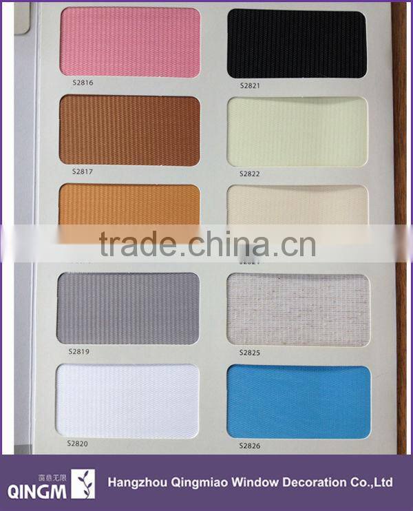 QINGM home decor modern design roller zebra blind for light filtering sheer shade