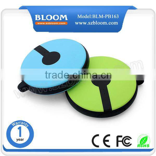 hot sale shake it on power bank 4000mah for mobile phone