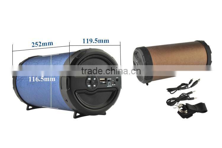 Rechargeable Outdoor Sports Waterproof Shockproof Portable Wireless Bluetooth Speaker with hands free call