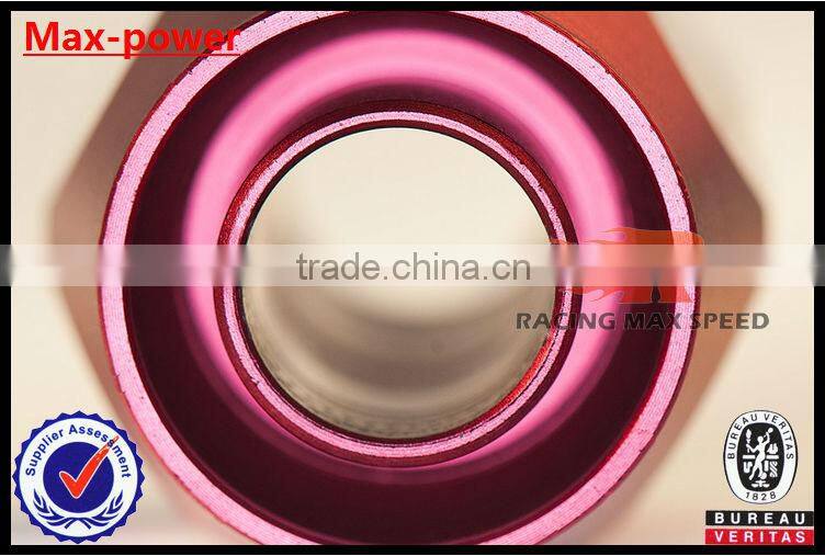 Hot Sale! Oil cooler Hose Fitting Straight Resuable Hose End AN4 AN6 AN8 AN10 AN12 Blue and Red