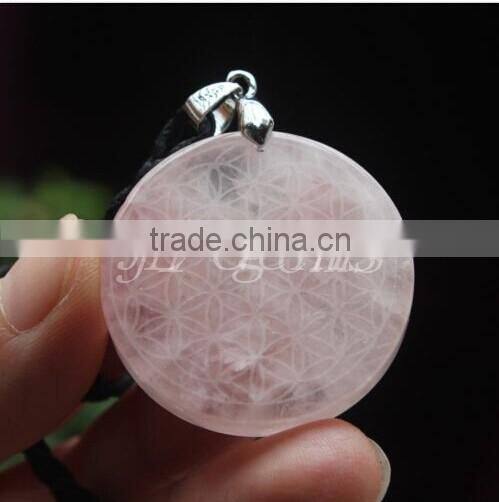 New Design Vintage Handmade chakra charm Flower Of Life Pendant For Jewerly Making wholesale necklace