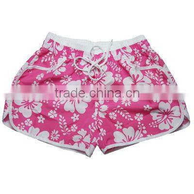 2015 wholesale lady swim shorts beach shorts swim trunk