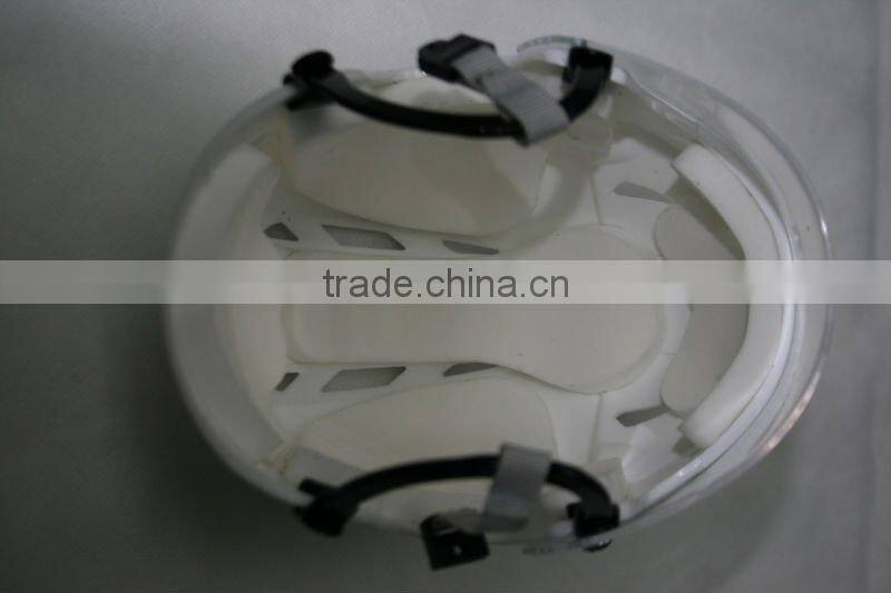 Popular new design mini ice hockey helmets with visor put on display