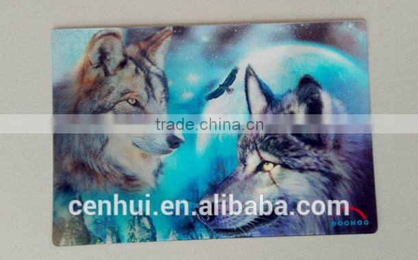 Customize Design Captain America /Wolf/ Football Cup 3 D card Play Card from China