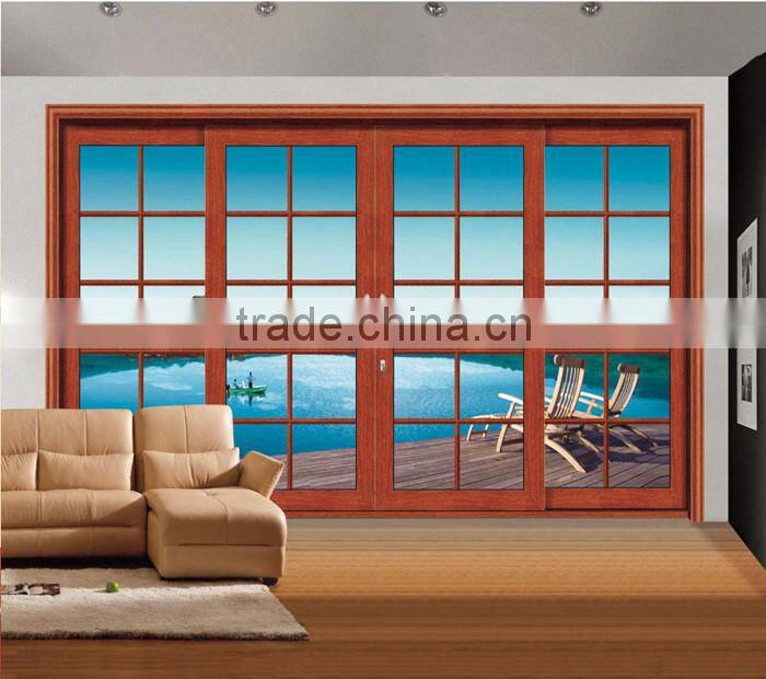 2014 Hot Sell Wood Grain Window and Door Extrusion Aluminum Profile