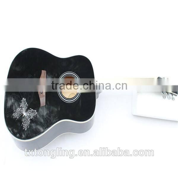 Handmade Solid Wood Cheap Price Guitar For Sale (TL-0046)
