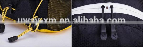 Durable 1680D yellow hiking backpack,camping backpack