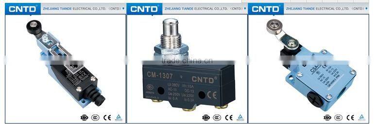 CNTD Quality Quarantee Low Price Cross Roller Plunger Actuator Momentary Limit Switch CWLD1