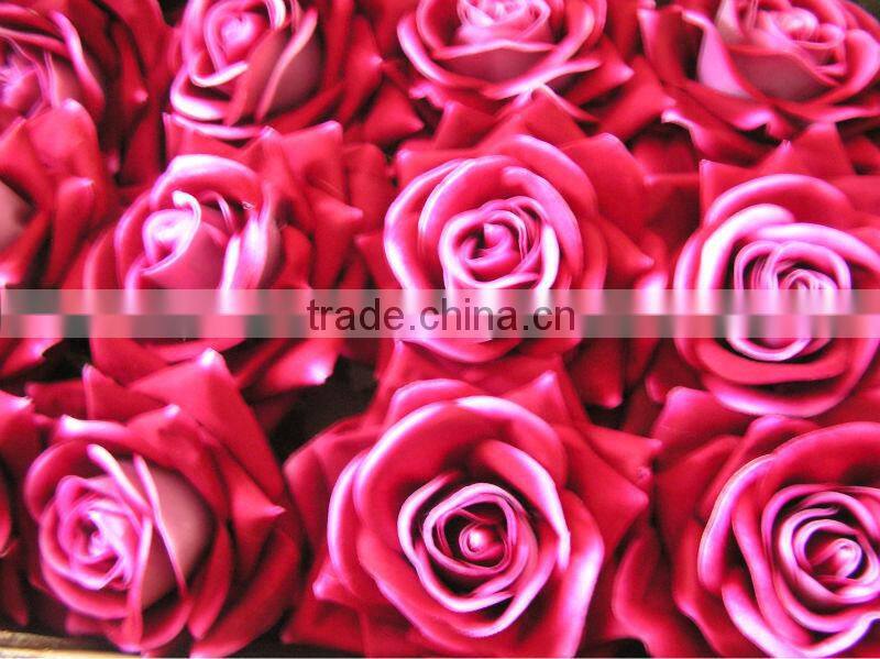artificial silk flower rose for wedding decoartion