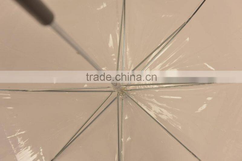China customized material POE apollo umbrella with plastic handle