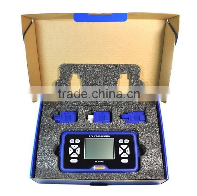 Work Via OBD2 auto car key programming machine for most all cars SuperOBD skp900 skp-900 skp 900 obd2 Auto key programmer