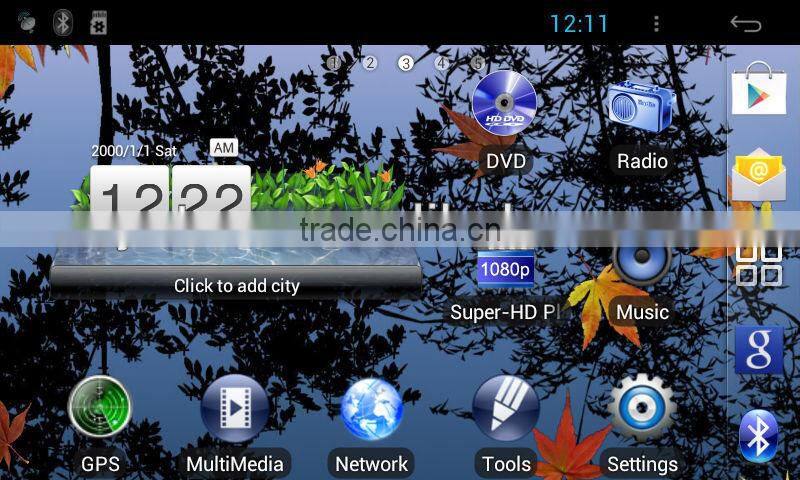 Universal 6.2" Motorized resistance or capacitor touch screen 2 din in-dash android car dvd car pc with wifi 3g