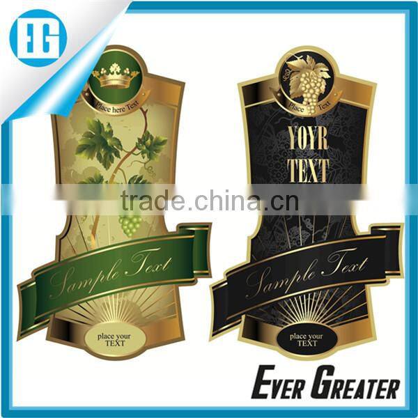 Customized Automatic adhesive sticker wine labeler on front and back sides