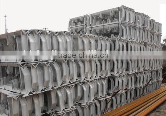 1000mm Belt Width 35 Degree Metal Troughed Angle Frames For Roller Supporting