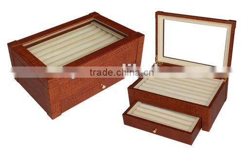 Top selling Genuine Leather ladies jewellery box