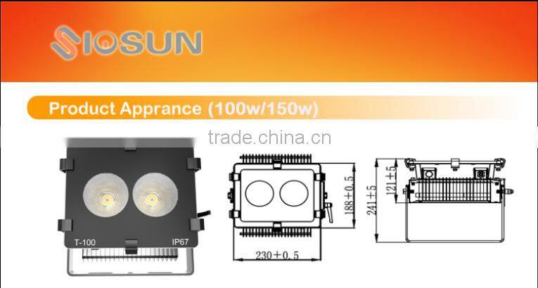 100Watt 9000Lumens 220V SMD LED High Quality Hid Outdoor Flood Light