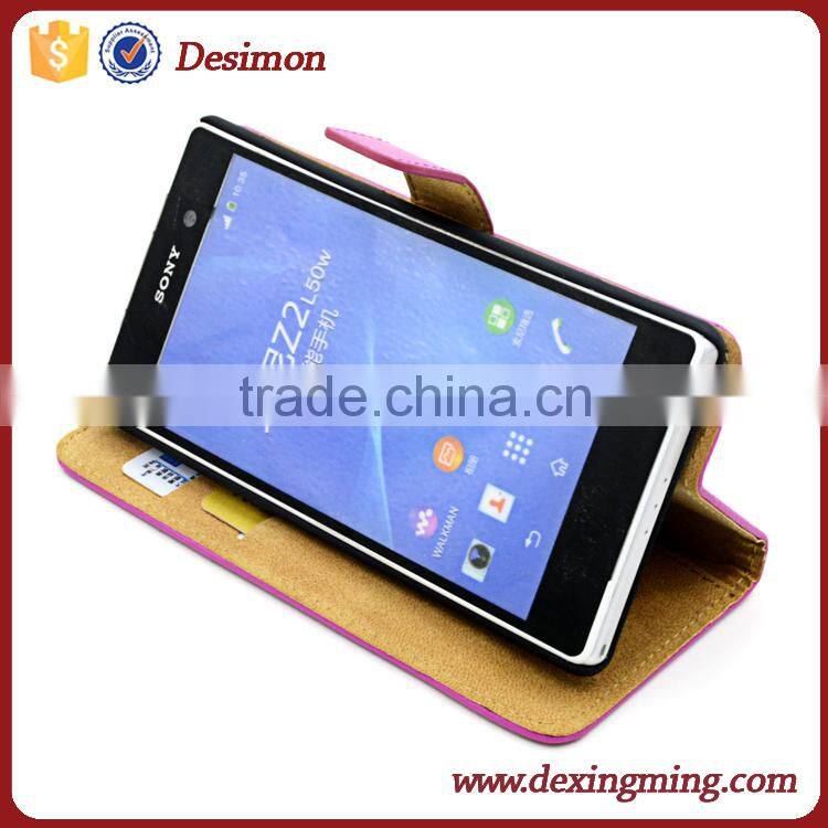 for sony xperia Z2 case cover, for sony xperia Z2 leather case