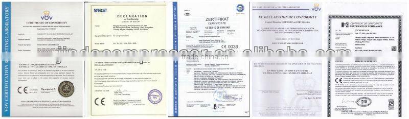 CE SGS 1HP 0.75KW Air Compressor Pump