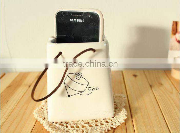 Mini ceramic vase,Ceramic bag