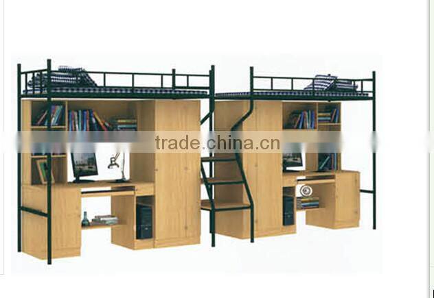 2015 hot sale High Quality cheap dormitory adult metal bunk beds