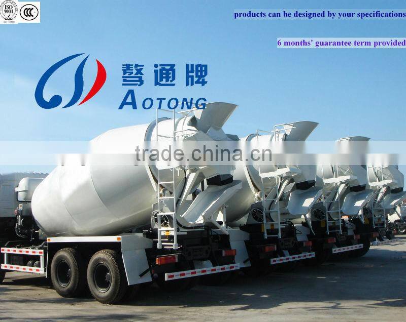 Hot Sale 290HP-370HP 8m3--10m3 Cubic Meters Concrete Mixer Truck Cement Mixer Truck Trailer Cement Mixer Truck Trailer