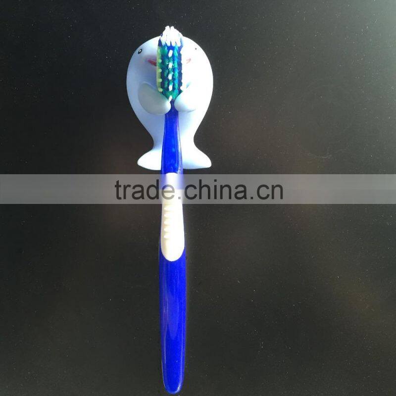 New Arrival Cartoon Dolphin Silicone Toothbrush Holder